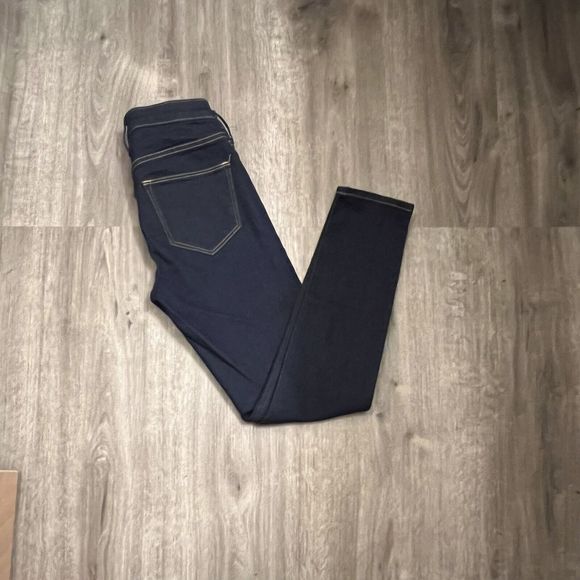 H&M Jeans Womens Size 25 Indigo SKINNY ANKLE REGULAR WAIST Denim Slim Stretch - Picture 5 of 12